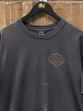 Load image into Gallery viewer, Harley Davidson Vintage 2000s Motown Detroit Tee Faded Black ABC Vintage 