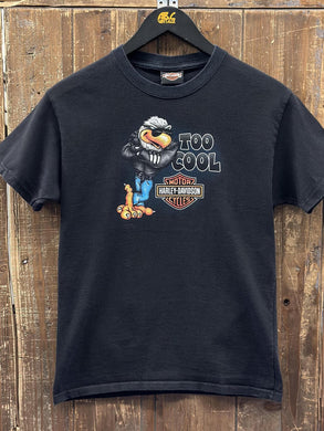 Harley Davidson Vintage 2014 Too Cool Tee Black ABC Vintage 