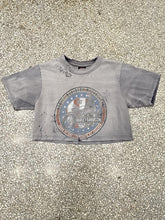 Load image into Gallery viewer, Harley-Davidson Vintage 90s Cropped Tee Sun Faded ABC Vintage 