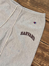Load image into Gallery viewer, Harvard Vintage 80s Champion Reverse Weave Sweatpant Grey ABC Vintage 