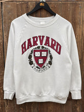 Load image into Gallery viewer, Harvard Vintage 90s Crest Crewneck White ABC Vintage 
