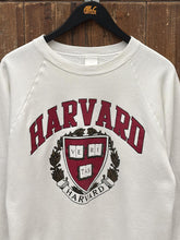 Load image into Gallery viewer, Harvard Vintage 90s Crest Crewneck White ABC Vintage 