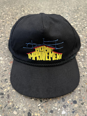 Home Improvement Vintage 90s Snapback Black ABC Vintage 