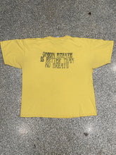 Load image into Gallery viewer, Hunter House Hamburgers Birmingham Michigan Vintage 90s Tee Yellow ABC Vintage 