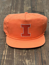 Load image into Gallery viewer, Illinois Vintage 90s Hat Faded Orange ABC Vintage 