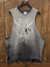 Load image into Gallery viewer, Killswitch Engage Vintage 90s Cropped Sun Faded Thrashed Cutoff Tee ABC Vintage 