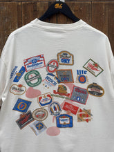 Load image into Gallery viewer, Life Is Full of Difficult Decisions Vintage 90s Beer Tee Aged White ABC Vintage 