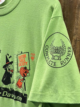 Load image into Gallery viewer, Little Caesars Halloween Ghoul Run Vintage 90s Tee Neon Green ABC Vintage 