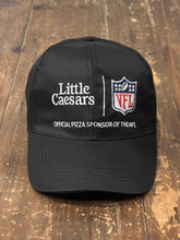 Load image into Gallery viewer, Little Caesars Vintage 2000s NFL Hat Black (Missprint) ABC Vintage 