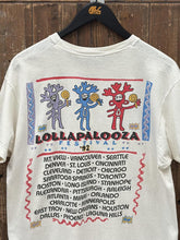 Load image into Gallery viewer, Lollapalooza Vintage 1992 Tee Cream ABC Vintage 