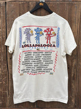 Load image into Gallery viewer, Lollapalooza Vintage 1992 Tee Cream ABC Vintage 