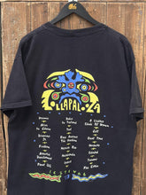 Load image into Gallery viewer, Lollapalooza Vintage 1993 Earth Tee Faded Black ABC Vintage 