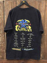 Load image into Gallery viewer, Lollapalooza Vintage 1993 Earth Tee Faded Black ABC Vintage 