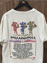 Load image into Gallery viewer, Lollapalooza Vintage 1993 No Tag Tee Cream ABC Vintage 