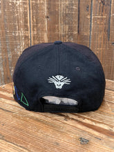 Load image into Gallery viewer, Los Angeles Raiders Vintage 90s TI$A Custom Snapback Sun Faded Black ABC Vintage 