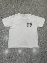 Load image into Gallery viewer, LSU vs Alabama Vintage 1996 Death Valley Tee Thrashed Cropped Tee Cream ABC Vintage 