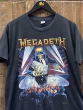 Load image into Gallery viewer, Megadeth Vintage 1990 Holy Wars Tee Black ABC Vintage 