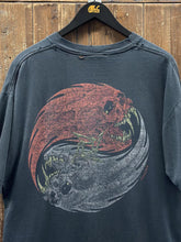 Load image into Gallery viewer, Metallica Vintage 90s Rebel Giant Tee Thrashed Faded Black ABC Vintage 