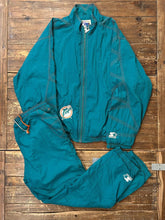 Load image into Gallery viewer, Miami Dolphins Vintage 90s Starter Tracksuit Teal ABC Vintage 