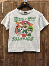 Load image into Gallery viewer, Michigan State Basketball Vintage 1993 Youth Looney Tunes Tee Grey ABC Vintage 