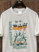Load image into Gallery viewer, Michigan State Spartans Vintage 80s Ducks Tee White ABC Vintage 