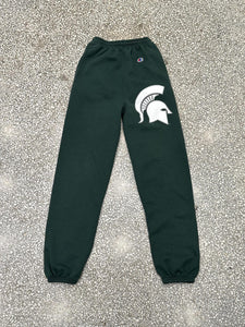 Michigan State Spartans Vintage 90s Champion Sweatpant Green ABC Vintage 