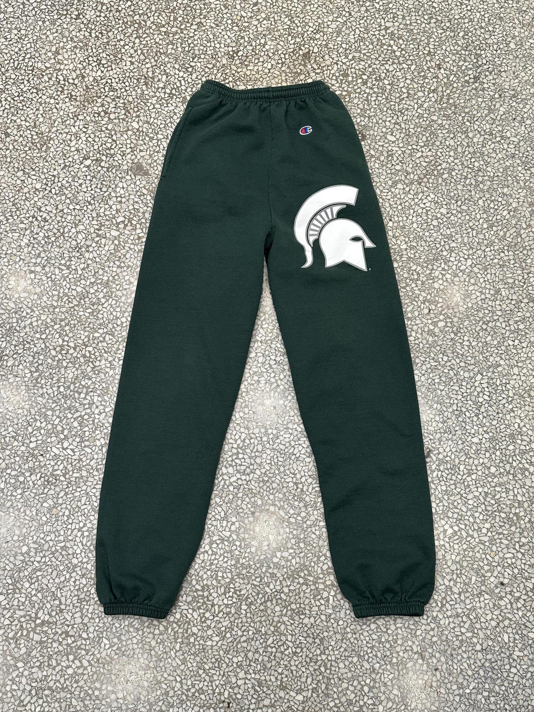 Michigan State Spartans Vintage 90s Champion Sweatpant Green ABC Vintage 
