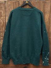 Load image into Gallery viewer, Michigan State Spartans Vintage 90s Midwest Embroidery Crewneck Painted Green ABC Vintage 