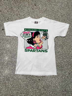 Michigan State Vintage 1990 Gosh I Just Love The Spartans ABC Vintage 