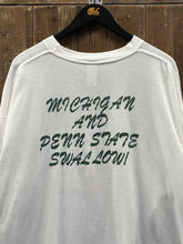 Load image into Gallery viewer, Michigan State Vintage 90s Ohio State Sucks Garfield Boxy Tee White ABC Vintage 