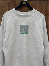 Load image into Gallery viewer, Michigan State Vintage 90s Spartans Crewneck Grey ABC Vintage 