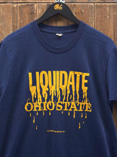 Load image into Gallery viewer, Michigan Wolverines Vintage 1977 Liquidate Ohio State Paper Thin Navy ABC Vintage 