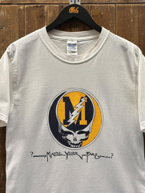Michigan Wolverines Vintage 2000s Grateful Dead Tee White ABC Vintage 