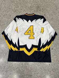 Michigan Wolverines Vintage 90s #4 Hockey Jersey ABC Vintage 