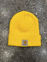 Load image into Gallery viewer, Michigan Wolverines Vintage 90s Carhartt Beanie Yellow ABC Vintage 