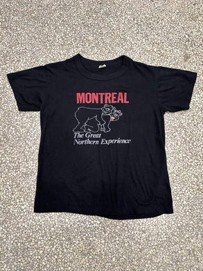 Montreal Bears Vintage 90s Paper Thin Black ABC Vintage 