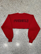 Load image into Gallery viewer, Motown Madness Vintage 90s Cropped Crewneck Red ABC Vintage 