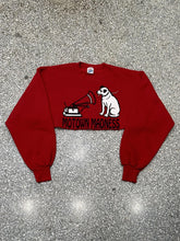 Load image into Gallery viewer, Motown Madness Vintage 90s Cropped Crewneck Red ABC Vintage 