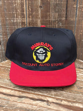 Load image into Gallery viewer, Murray's Auto Vintage 90s Snapback Black Red ABC Vintage 