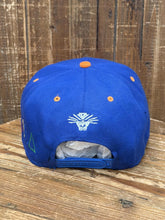 Load image into Gallery viewer, New York Knicks Vintage 90s TI$A Custom Snapback Blue Orange ABC Vintage 