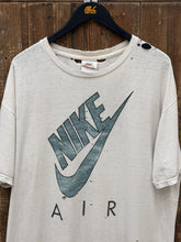 Load image into Gallery viewer, Nike Air Vintage 90s Thrashed Tee Aged Cream ABC Vintage 
