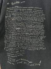 Load image into Gallery viewer, Nirvana Vintage 80s Kurt D. Cobain Letter European Tee Faded Black ABC Vintage 