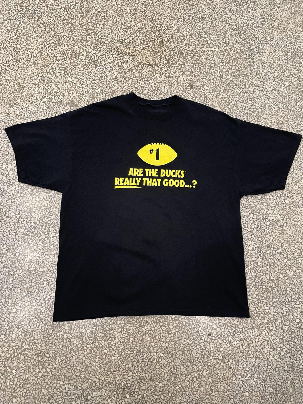 Oregon Ducks Vintage #1 Black ABC Vintage 