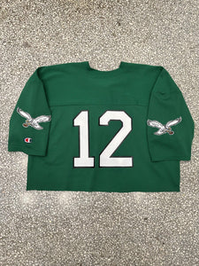 Philadelphia Eagles Vintage 90s Cropped Football Jersey ABC Vintage 