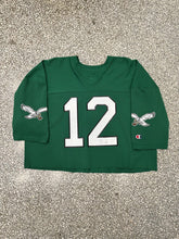 Load image into Gallery viewer, Philadelphia Eagles Vintage 90s Cropped Football Jersey ABC Vintage 