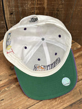 Load image into Gallery viewer, Phoenix Suns Vintage 2000s TI$A Custom Snapback Aged White Purple ABC Vintage 