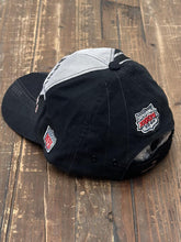 Load image into Gallery viewer, Rams Super Bowl Champions Vintage 2000 Racing Hat Black Silver ABC Vintage 