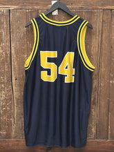 Load image into Gallery viewer, Robert Traylor Michigan Wolverines Vintage 90s Nike Basketball Jersey Navy ABC Vintage 