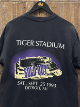 Load image into Gallery viewer, Rod Stewart Vintage 1993 Tiger Stadium Detroit Concert Sold Out Tee Black ABC Vintage 