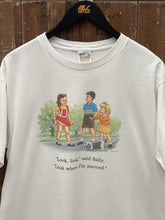 Load image into Gallery viewer, Sally Pierce Vintage 1999 Comics Tee White ABC Vintage 